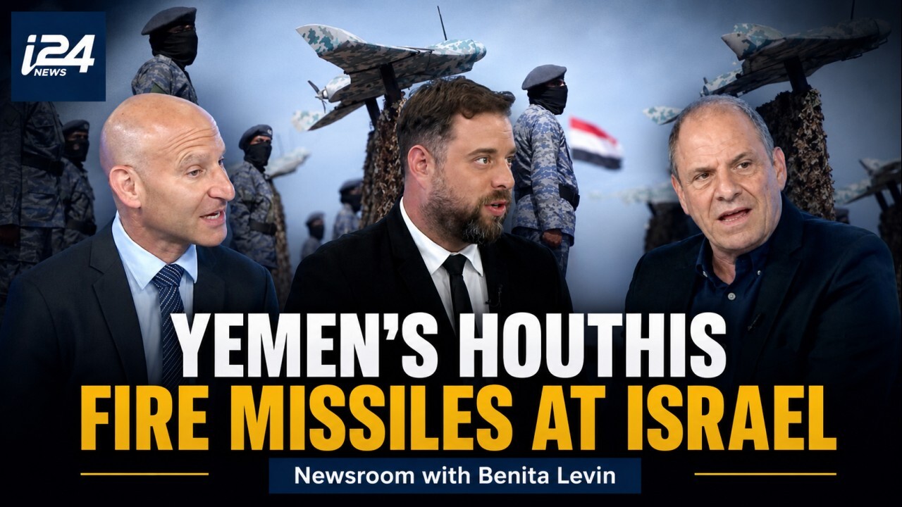 Houthis fire 2 missiles at Israel and impose ban on Israeli shipping in Red Sea