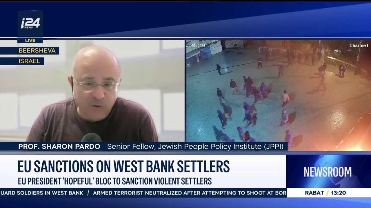 Prof. Sharon Pardo discusses EU sanctions against West Bank settlers following recent violence