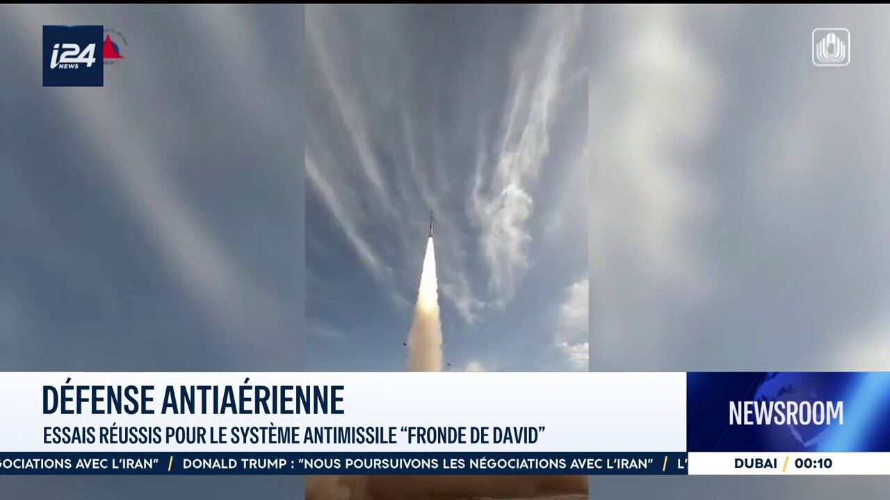 Défense antiaérienne : essais réussis pour le système antimissile "Fronde de David"
